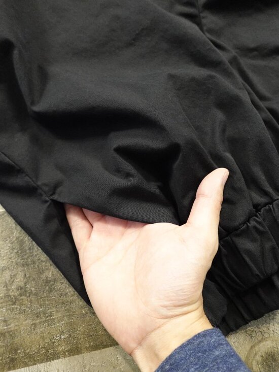 Everlane The Easy Pant Women’s 8 Black Organic Cotton Relaxed Fit - Picture 10 of 14